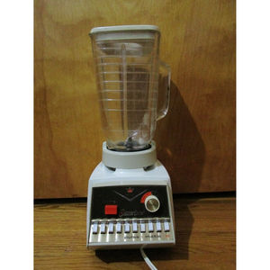 VINTAGE Osterizer Imperial Pulse Matic 10 Blender Touch-N-Pulse Tested USA